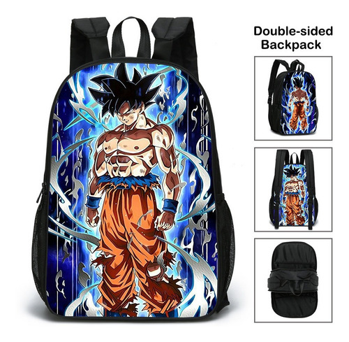 Mochila Doble Cara Dragon Ball Son-goku.