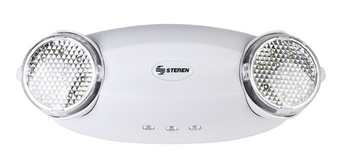 Imagen 1 de 4 de Lámpara de emergencia Steren LAM-500 LED con batería recargable 4.5 W 120V blanca