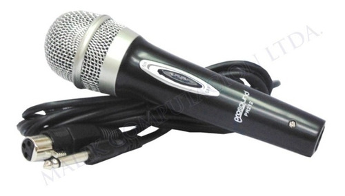 Microfono Dinamico Profesional Cable 2.2 Mt Karaoke Fiesta