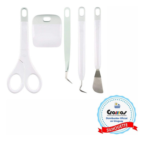 Kit De Herramientas Silhouette Cameo Tijera Espatula Vinilo