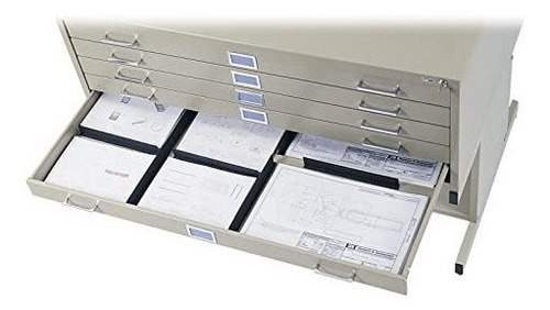 Safco Products Drawer Dividers Para Archivos Planos De Acer