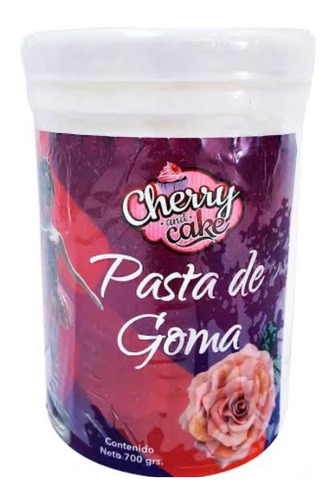 Pasta De Goma 700 Grs Cherry And Cake 