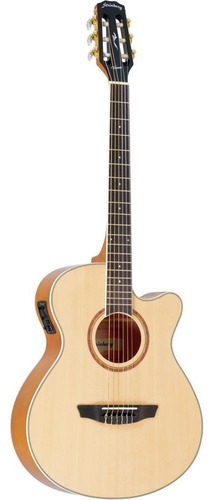 Violão Elétrico Strinberg Ve30c N Nylon Capa Luxo Acessorios Cor Natural Material Do Diapasão Ébano Orientação Da Mão Destro