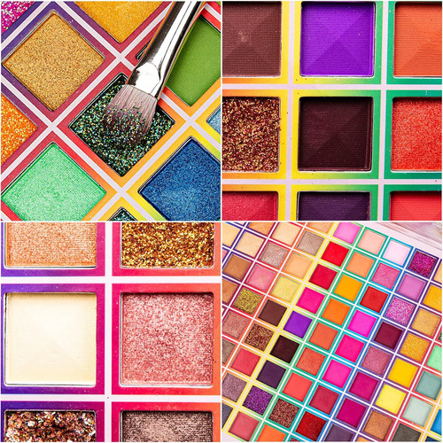 Paleta De Sombras De Ojos De 40 Colores Maquillaje Portátil