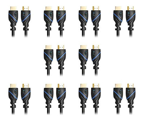 Cable Hdmi Cye De Alta Velocidad Con Ethernet Negro (3 Pies