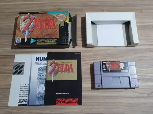 LEGEND OF ZELDA: LINK TO THE PAST Complete CIB Nintendo SNES