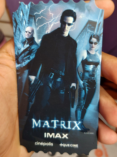 Ticket Conmemorativo Matrix