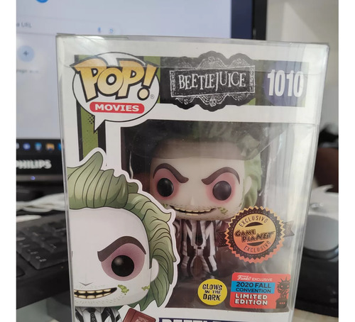 Funko Pop Beetlejuice 1010 Edicion Limitada Brilla Oscuridad