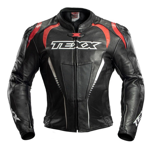 Imagem 3 de 7 de Jaqueta Motociclista Couro Texx Sniper C/ Cupim Lançamento