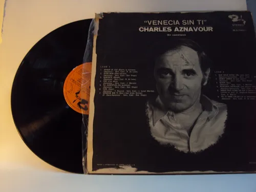 Vinilo Lp 130 Charles Aznavour Venecia Sin Ti (Usado)