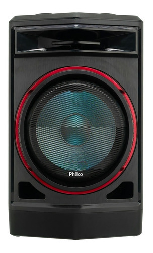 Caixa De Som Acústica Philco Pcx7100 Flash Lights Bass 750w Cor Preto 110V/220V