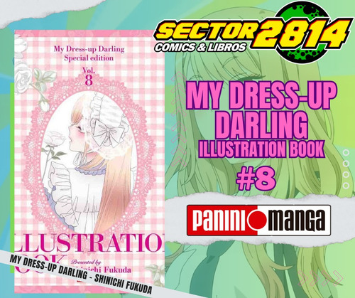 My Dress Up Darling 08 Illustration Book Panini