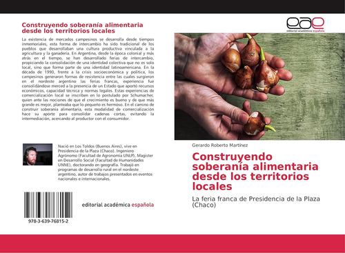 Libro: Construyendo Soberanía Alimentaria Desde Territor