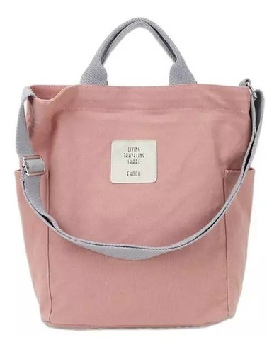 Bolsa Casual Crossbody Dama Mujer Lona Resistente Algodon 