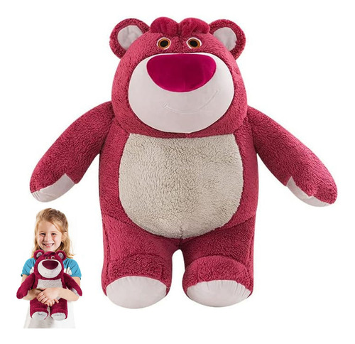 Peluche Oso Toy Story Lotso Olor A Fresa 27cm Teddy Bea Para Niños