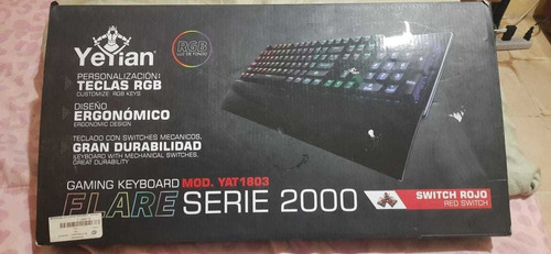 Teclado Gamer Yeyian Flare Serie 2000