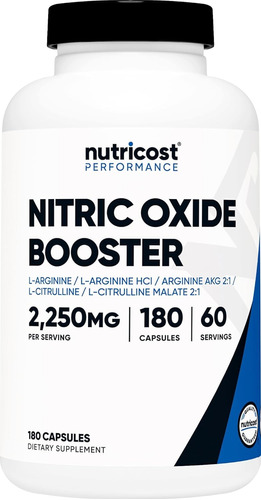 Nitric Oxide Booster 2250 Mg X 180 Cap Eeuu