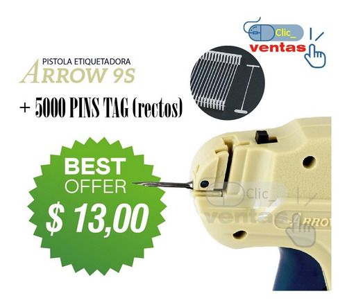 Imagen 4 de 9 de Etiquetadora, Prendas Plastiflechas /kits Emprendimiento