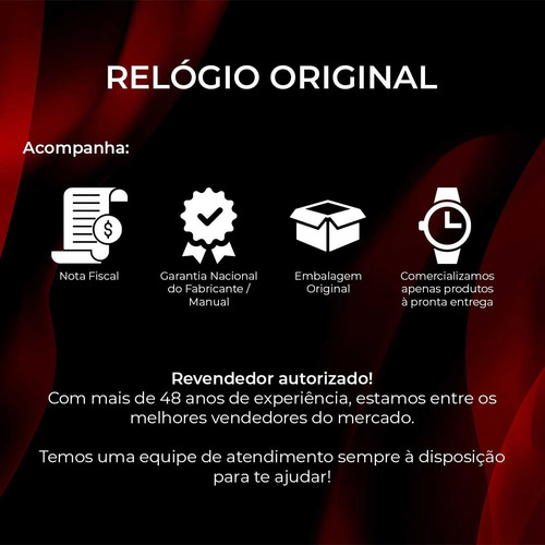 Relógio Technos Automático Super Promoção 8205nq/4x Garantia