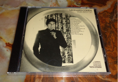Leonard Cohen - The Best Of - Cd Nuevo Cerrado Usa 