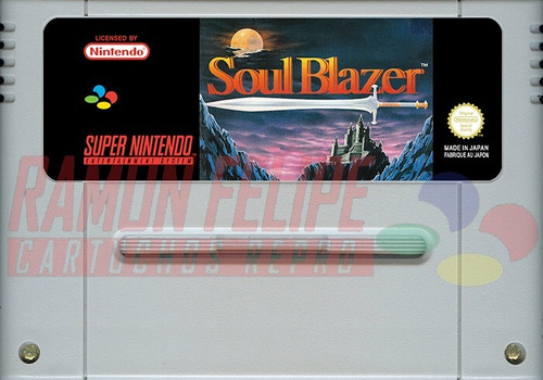 Soul Blazer Repro Snes