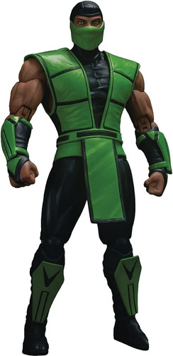  Mortal Kombat  Reptile, Figura De Acción 112, Verde