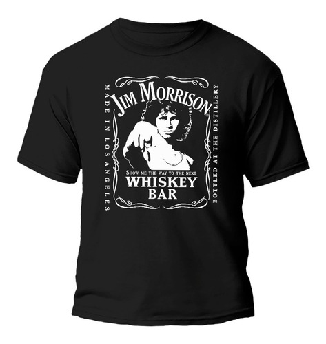 Remera The Doors Jim Morrison 100% Algodón 20/1 Premium