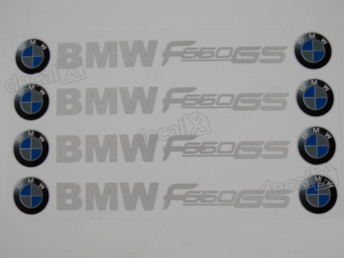 Adesivos Centro Roda Refletivo Moto Bmw F650gs Rd1