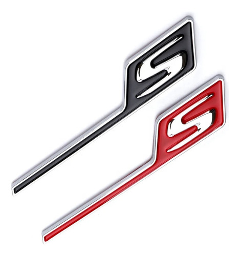 Abs Trunk Badge Sticker S Logo Para Compatible Con Mercedes
