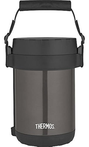 Lonchera Portador De Comida Con Cuchara, De Acero Inoxidable Stainless Steel