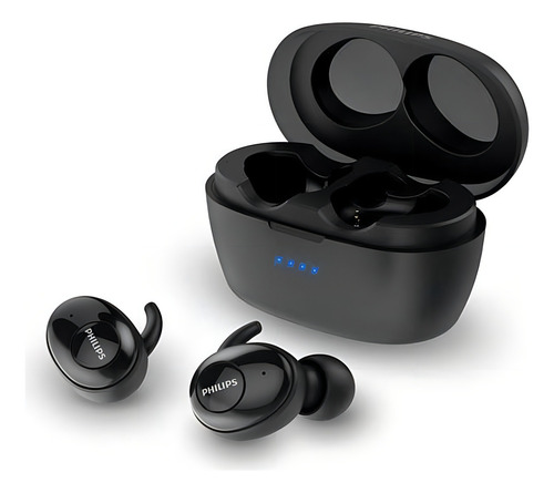 Auriculares Bluetooth Sin Cable Up Beat Philips Shb2505bk/00 Color Negro