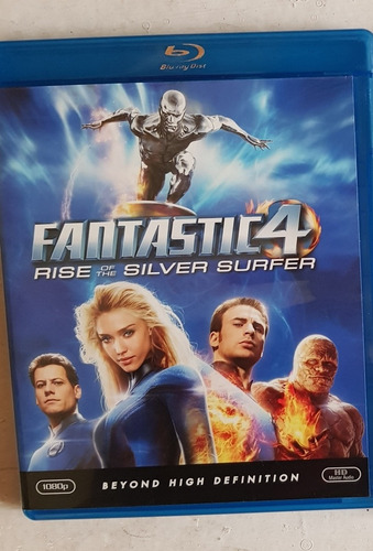 Pelicula Los 4 Fantasticos Rise Silver Surfer Bluray