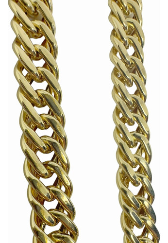 Pulseira Nil Elo Duplo Ouro 18k 750 21 Cm Comprimento 21 Diâmetro 6 Cm