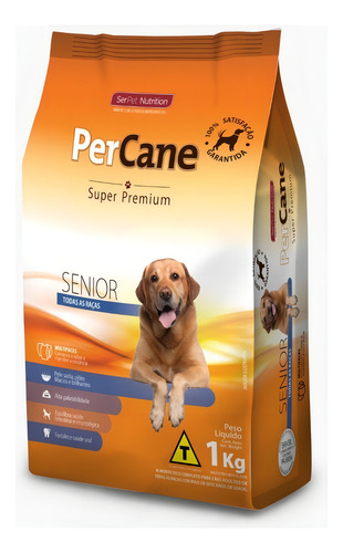 Ração Percane Senior 15 Kg - [seara