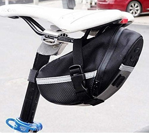 Wiroj Bluesunshine Bicycle Strap-on Bike Saddle Bag Under Se
