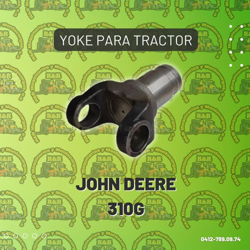 Yoke Para Tractor John Deere 310g