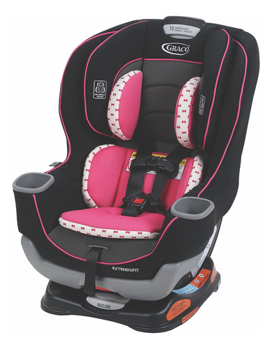 Cadeira Para Carro Infantil 3 Em 1 Extend2 Fit Rosa - Graco