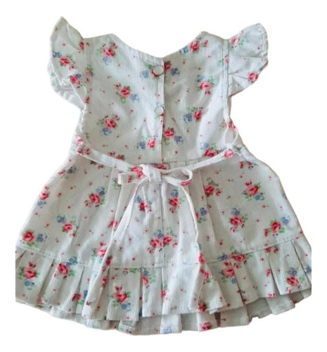 Jumpers Para Bebe Niña Ropa, Vestido Gorro Saco Y Escarpines
