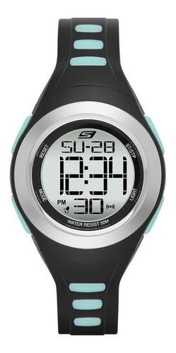 Reloj Mujer Skechers Sr2020 Cuarzo 33mm Pulso En Poliuretano