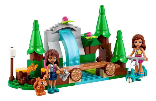 Lego Para Meninas Friends Cachoeira Na Floresta - 41677