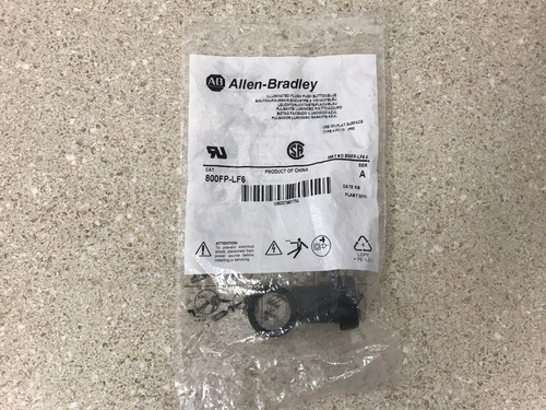 Allen Bradley 800fp-lf6 Illuminated Flush Push Button (b Ccv