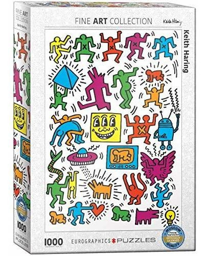 Puzle De 1000 Piezas De Keith Haring De Eurographics