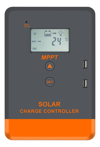 Controlador De Voltaje Automático Solar De 12 Voltios/24 Vol