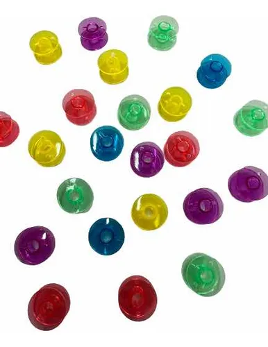 comprar Carreteles Altos Plásticos De Colores Maquinas De Coser X10u