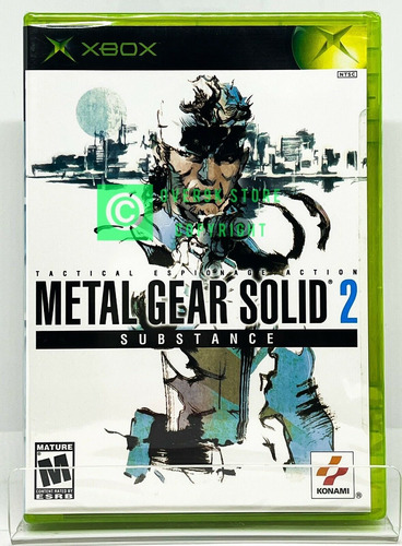 Metal Gear Solid 2: Substance Xbox Konami