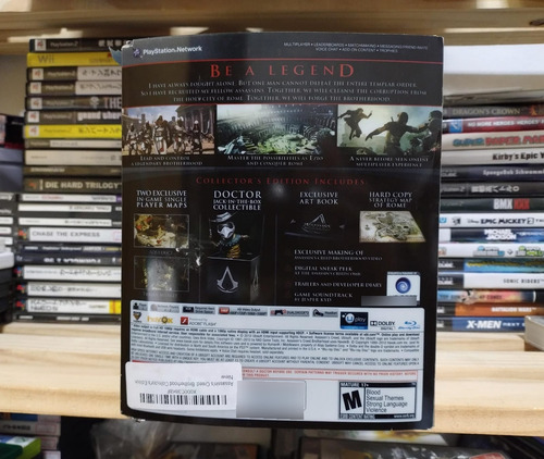 Assassin's Creed: Brotherhood Collector's Edition - Ps3 (Usado)