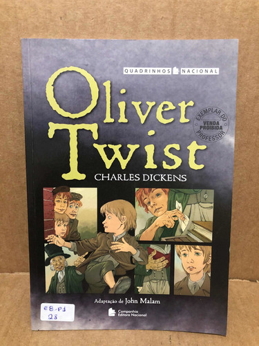 Livro Oliver Twist De Charles D