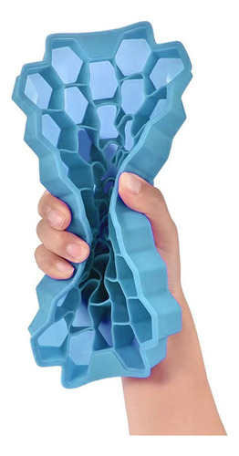 Porta Hielo Para Hacer Hielos, Mxmsj-006, 10pzas, Azul, Sili