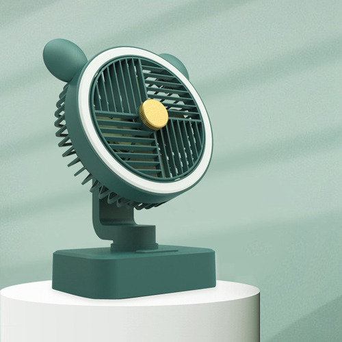 Ventilador De Escritorio Pequeño Y Recargable
