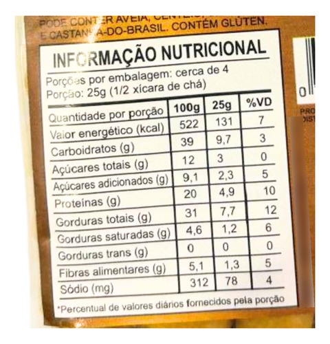 Amendoim Torrado Crocante Natural 100g - Nutritivo Saudável